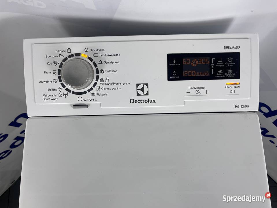 Pralka Electrolux góry Ładowana 61200 ob A Wiejca