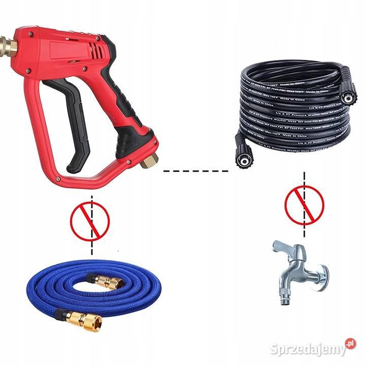 Pistolet Ciśnieniowy 4000 PSI M22 22mm Ludźmierz