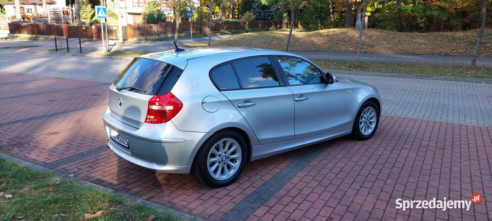 BMW Seria 1 E87 116d Stan Idealny srebrny Augustów