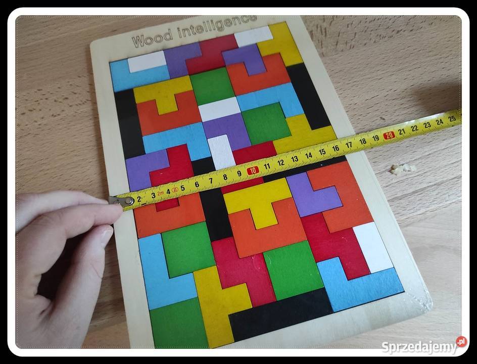 drewniana zabawka edukacyjna drewniana tangram Edukacyjne Płock sprzedam
