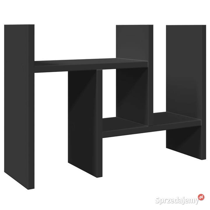 Organizer na biurko czarny 345x155x355 WM848053 Warszawa