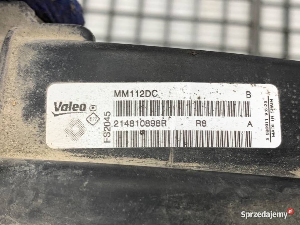 WENTYLATOR CHŁODNICY RENAULT MEGANE III 16 110