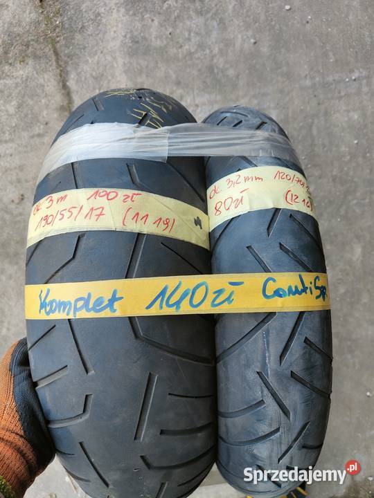 Opony motocyklowe 1207017 1905517 2005517 Turek sprzedam