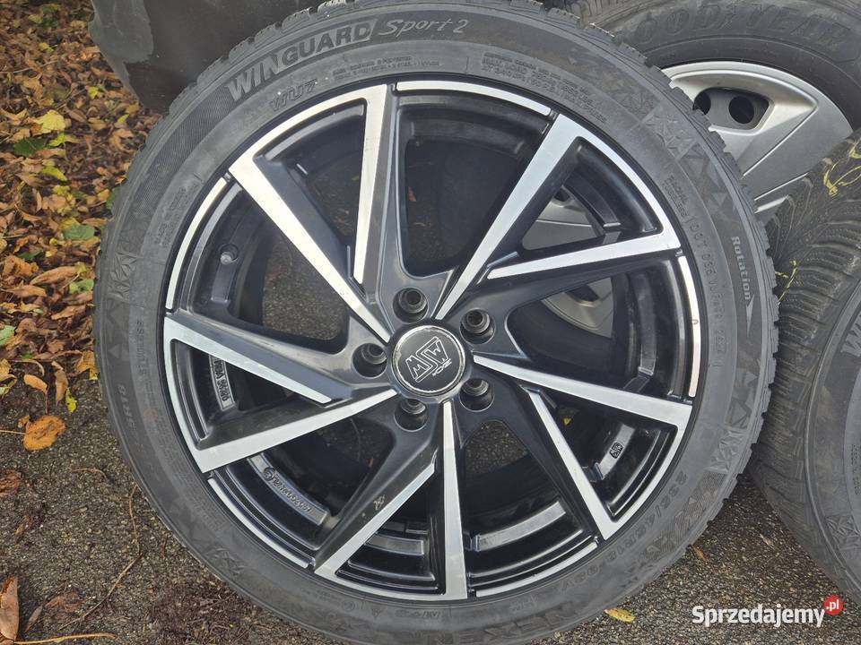 Koła zimowe 18 MSW 5x112 VW Audi Seat Skoda Bmw Dąbrowa Zielona