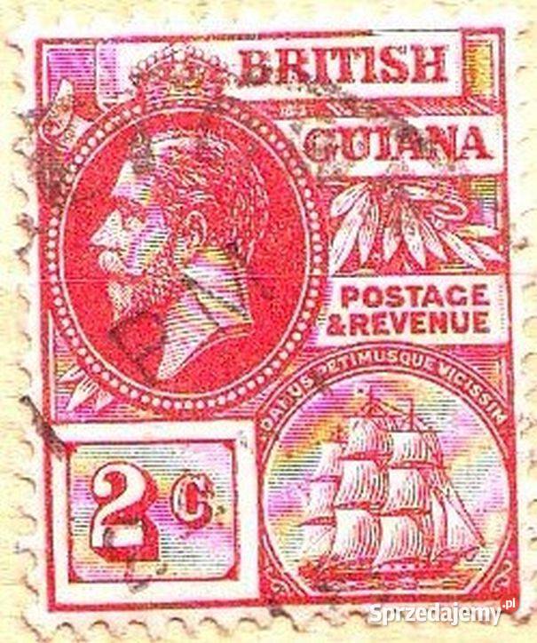 Zn Brytyjska Gujana Mi 129a kas 1913 Gliwice
