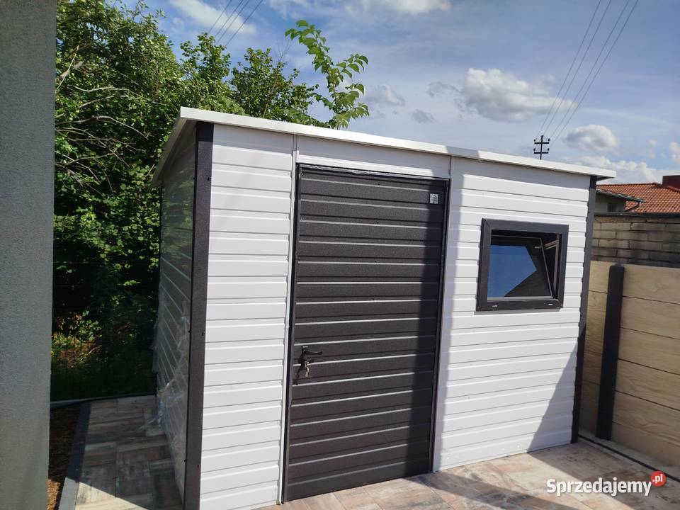 Wiatka ogrodowa GARAŻ BLASZANY Domek Ogrodowy Nysa sprzedam