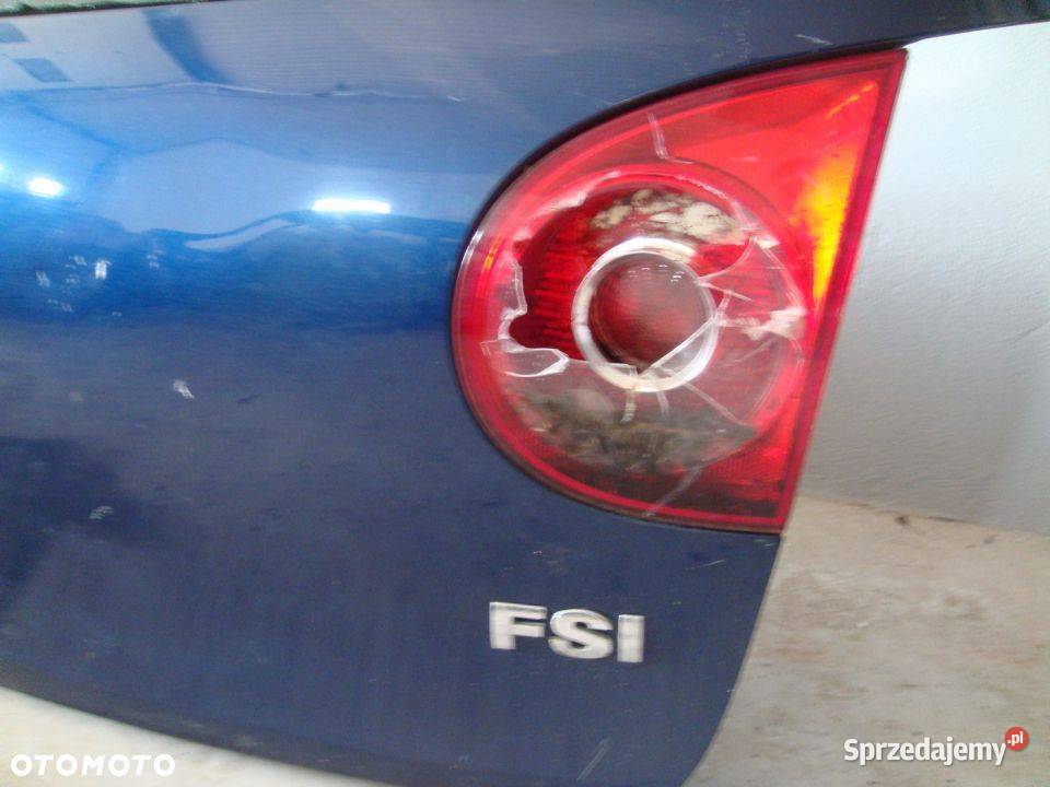 KLAPA BAGAŻNIKA VW GOLF V 5 HB 0308R Włoszczowa