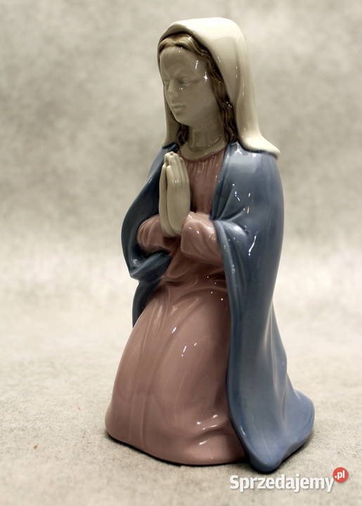 LIPPELSDORF 1268 Madonna Maria Matka Boska Porcelana i szkło sprzedam