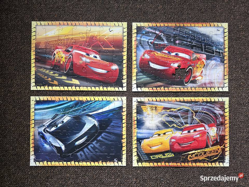 Disney Pixar Cars puzzle 4in1 Trefl Kraków