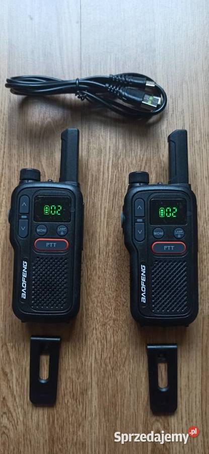 Radio 2x krótkofalówki Baofeng BFT18 PMR Pozostałe Pozostałe Białystok sprzedam