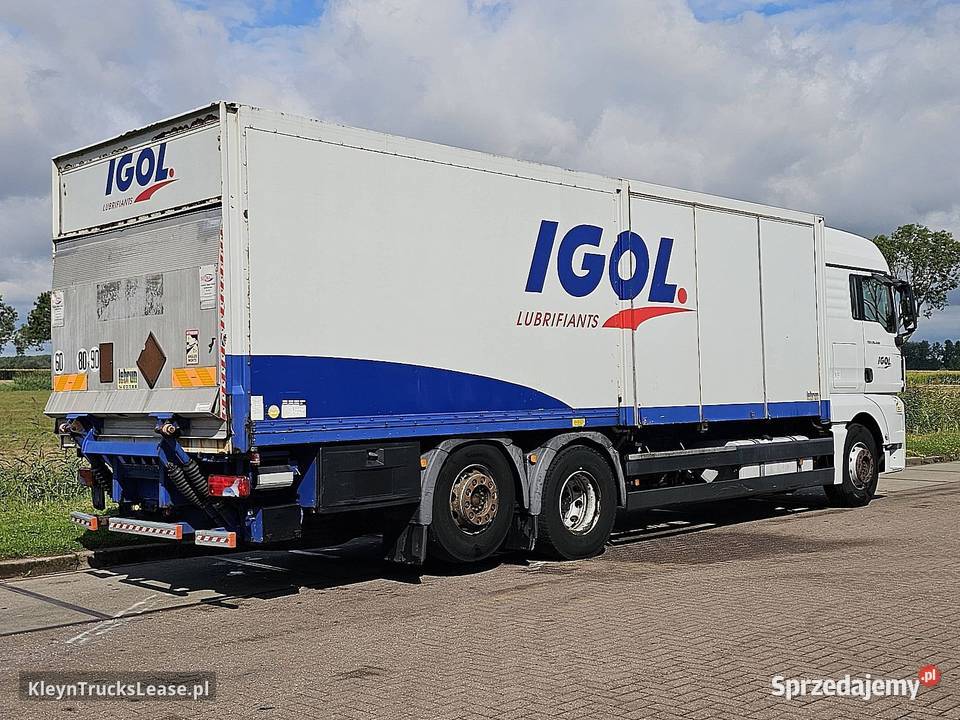 MAN 26440 TGX 6X2 TAILLIFT kontener 2009 Samochody ciężarowe pomorskie