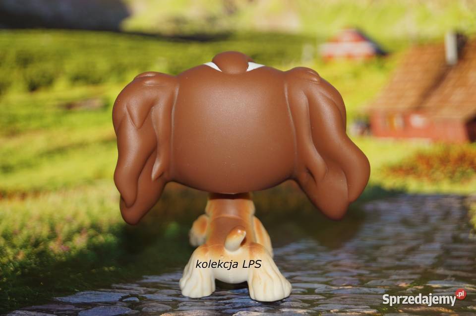 LPS Littlest Pet Shop spaniel 156 oryginalny pop Figurki