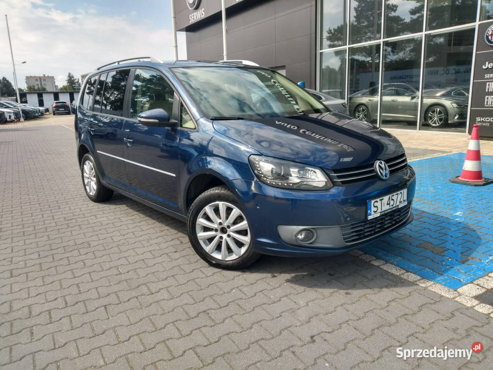 Volkswagen Touran 14 TSI 140 dsg II 20102015 nieuszkodzony Tychy