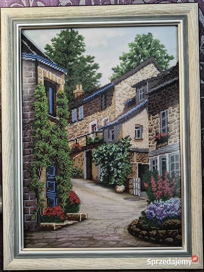 Obraz haftowany nie Gdańsk