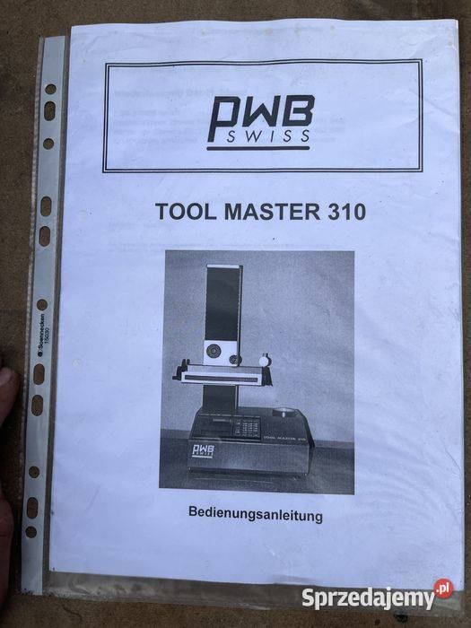 TOOL MASTER 310 urządzenie do ustawiania i Tuliszków