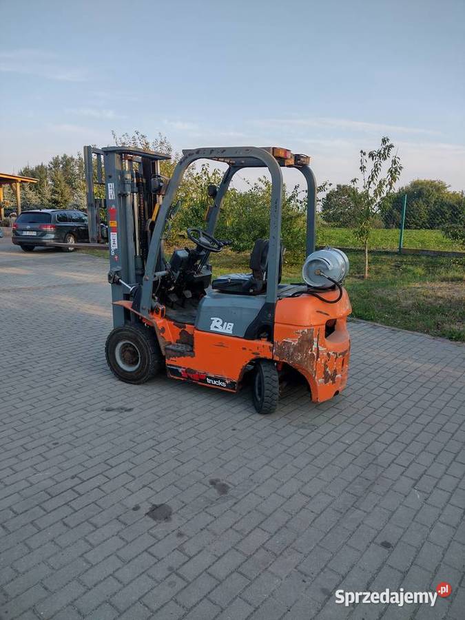 Wózek widłowy Toyota tcm nissan udźwig 1800 Sośno