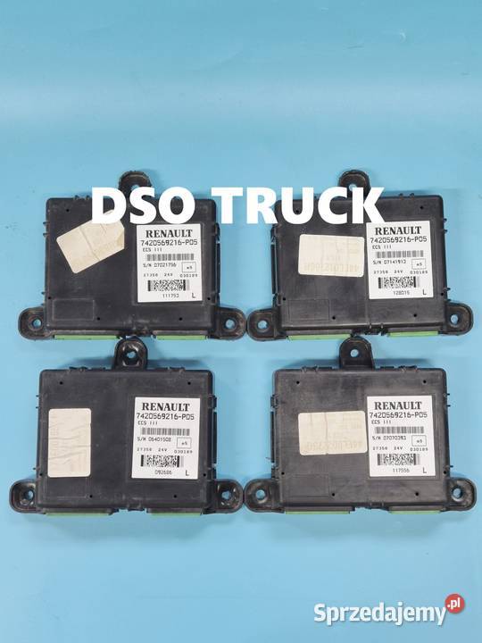 7420569216P05 STEROWNIK MODUL ECS RENAULT DXI ciężarowe Pozostałe Zawichost