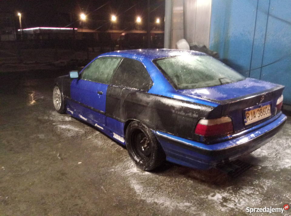 BMW E36 Coupe Drift spec gruz Hydro skręt rolbar nieuszkodzony Rzeszów
