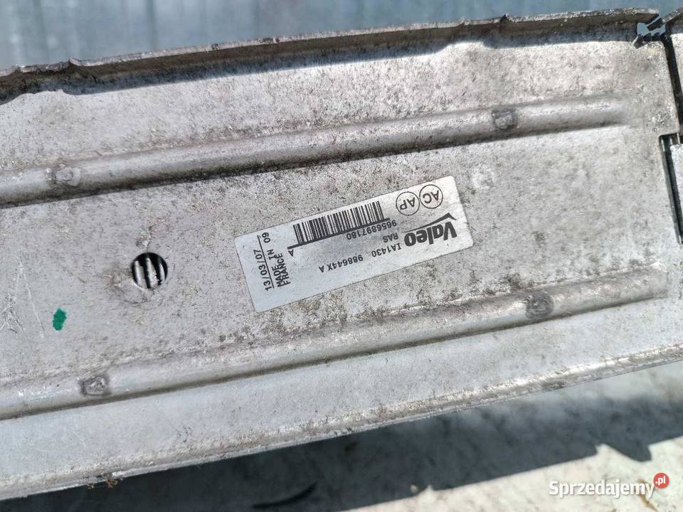 CHŁODNICA INTERCOOLER CITROEN C4 PICASSO 20 HDI sprzedam