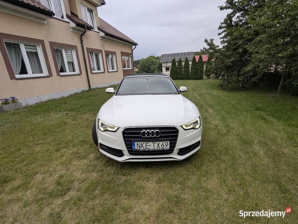 Audi A 5 cabrio SLine doinwestowana warmińsko-mazurskie Szczytno