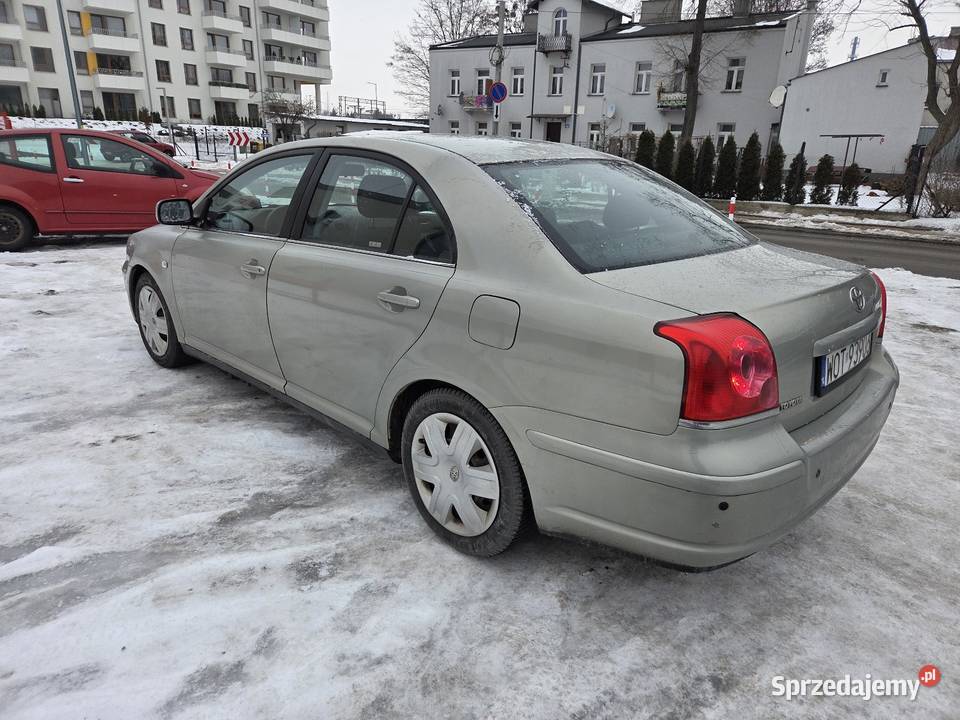 Toyota Avensis T25 18 VVTi sedan Grodzisk Mazowiecki