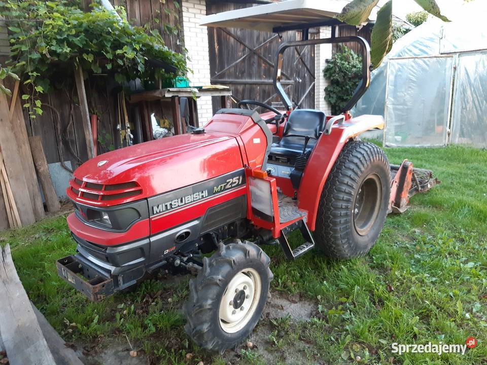 Ciągnik mini traktor ogrodniczy Mitsubishi Mt Wspomaganie kierownicy Modliborzyce
