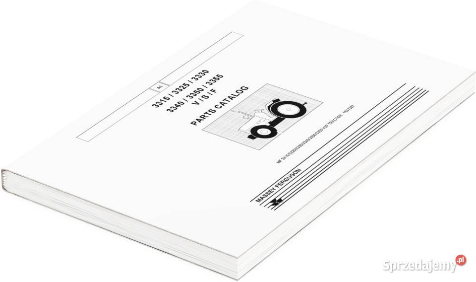 Katalog części V S F MF 3315 3325 3330 3340 3350 Pozostałe