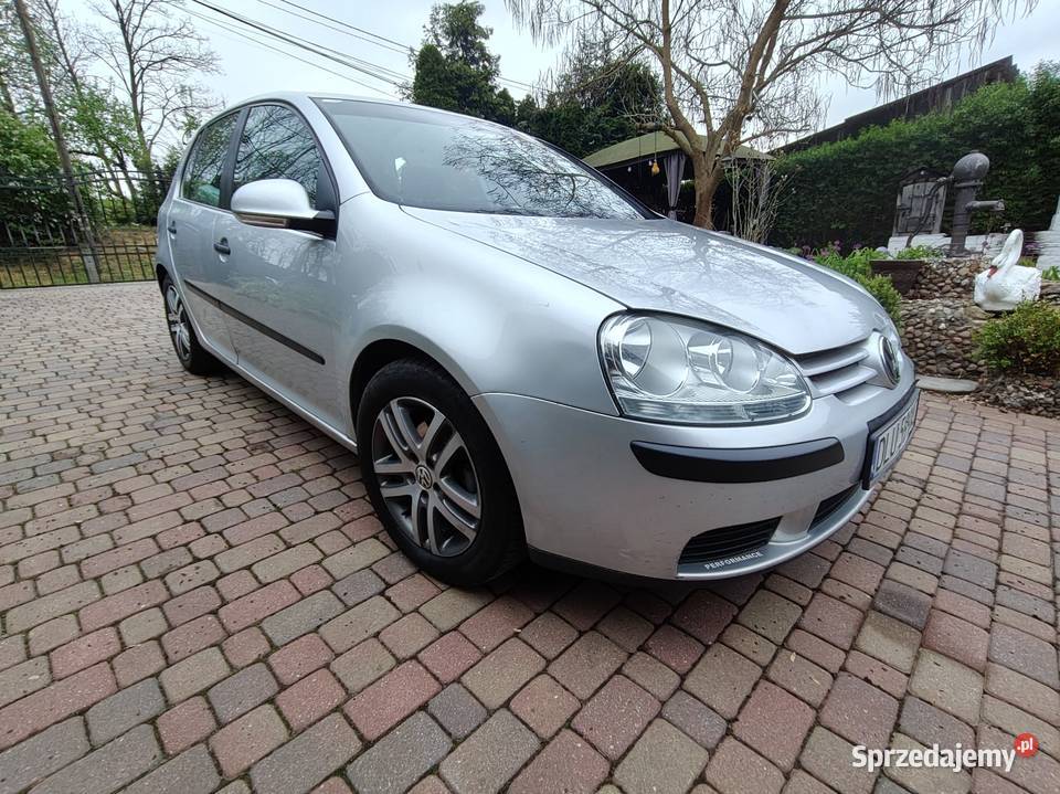 VW Golf 5 19 TDI 105 hp nowy rozrząd poduszka powietrzna