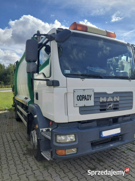 śmieciarki Man TGM śmieciarka Norba TGM ABS Sokołów
