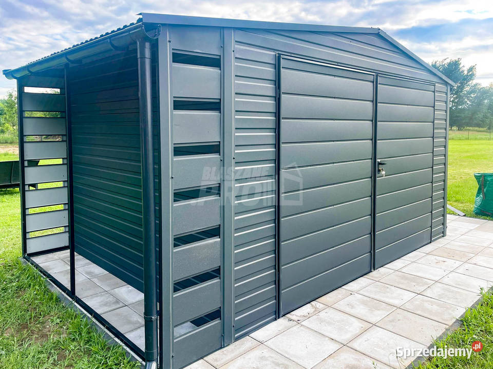 Schowek domek ogrodowy 4x25m Wiata 05m Brama Sprzedaż Grudziądz