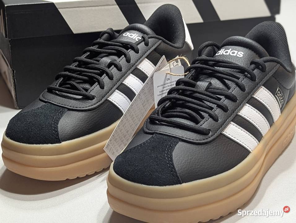 Nowe buty skórzane adidas 38 platforma Obuwie sportowe Kraków sprzedam