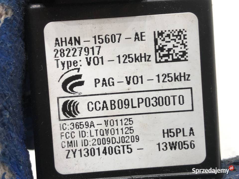 STACYJKA VOLVO V40 28227917 16 150 KLUCZYK osobowe sprzedam