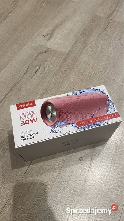Nowy głośnik mobilny XMUSIC BTS850P Różowy Kluczbork