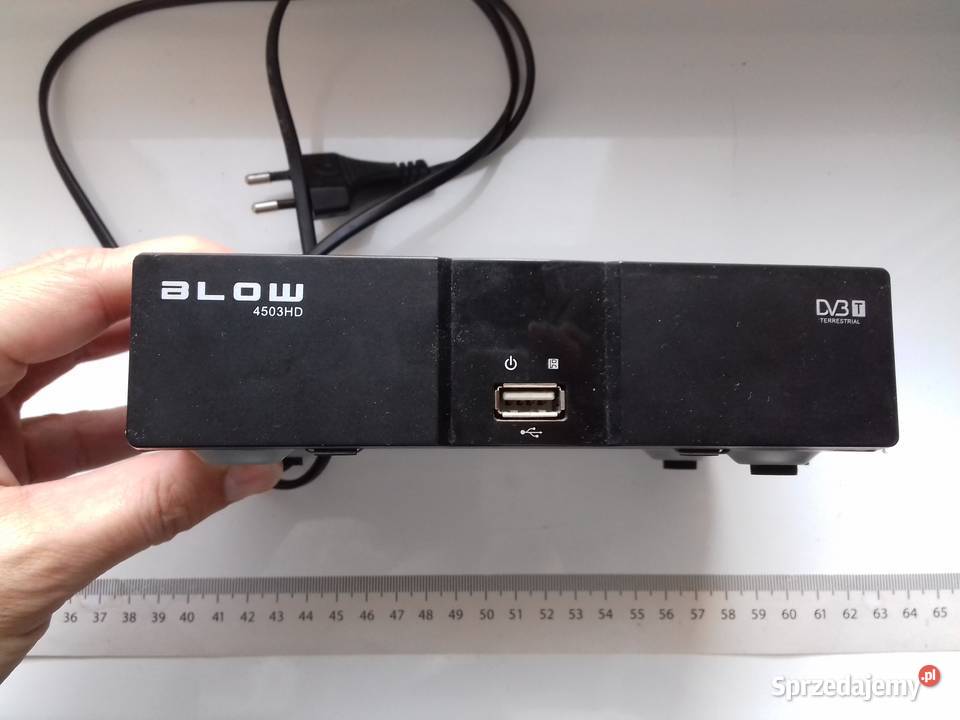 Dekoder TV BLOW DVBT 4503HD HDMI Scart USB RF Bydgoszcz sprzedam
