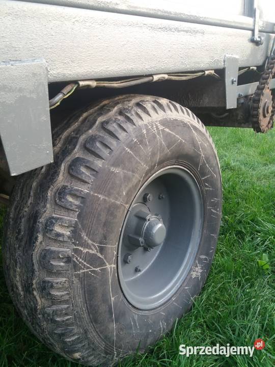 Rozrzutnik obornika Polski WARFAMA nieuszkodzony Przyczepy rolnicze Jasło