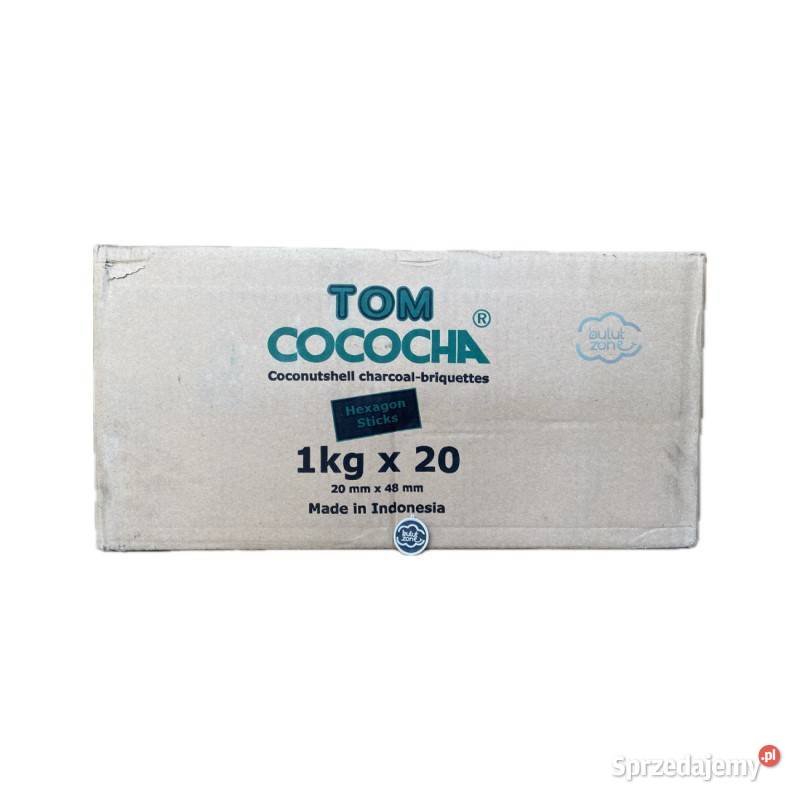Tom Cococha Hexagon Sticks Węgiel Kokosowy do łódzkie Łódź sprzedam