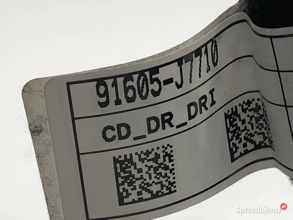 WIĄZKA DRZWI PRZÓD LEWY KIA CEED 91605J7710 15 osobowe podkarpackie