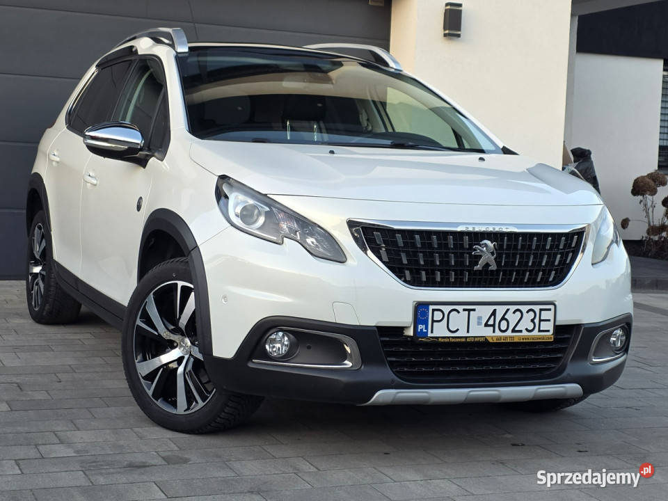 Peugeot 2008 bezwypadkowy CROSSWAY panorama NOWY immobilizer Czarnków