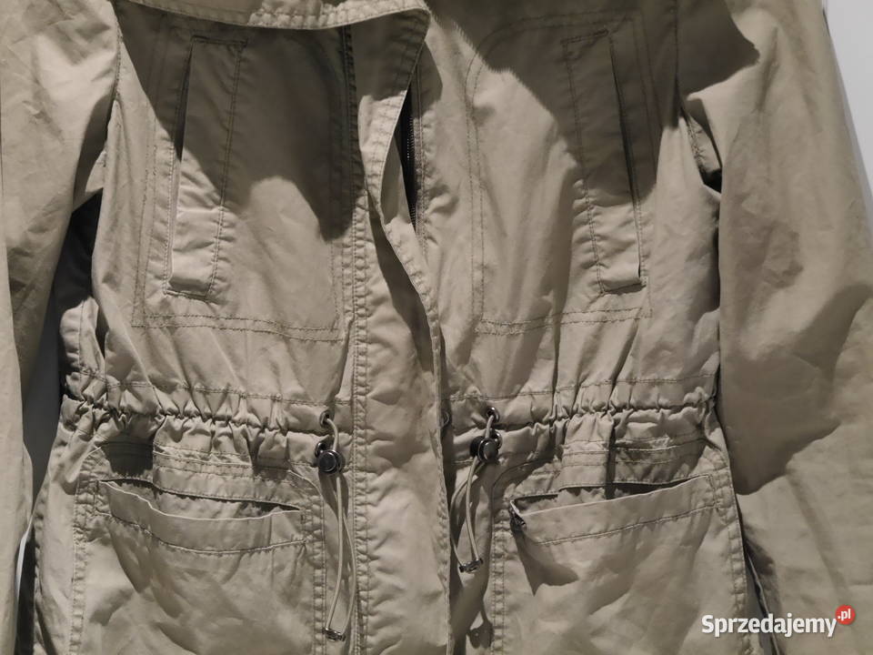 Guess świetna kurtka parka khaki 34 XS sprzedam