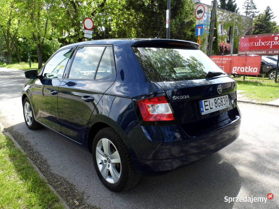 koda Fabia 10 gaz klima III 2014 łódzkie Łódź