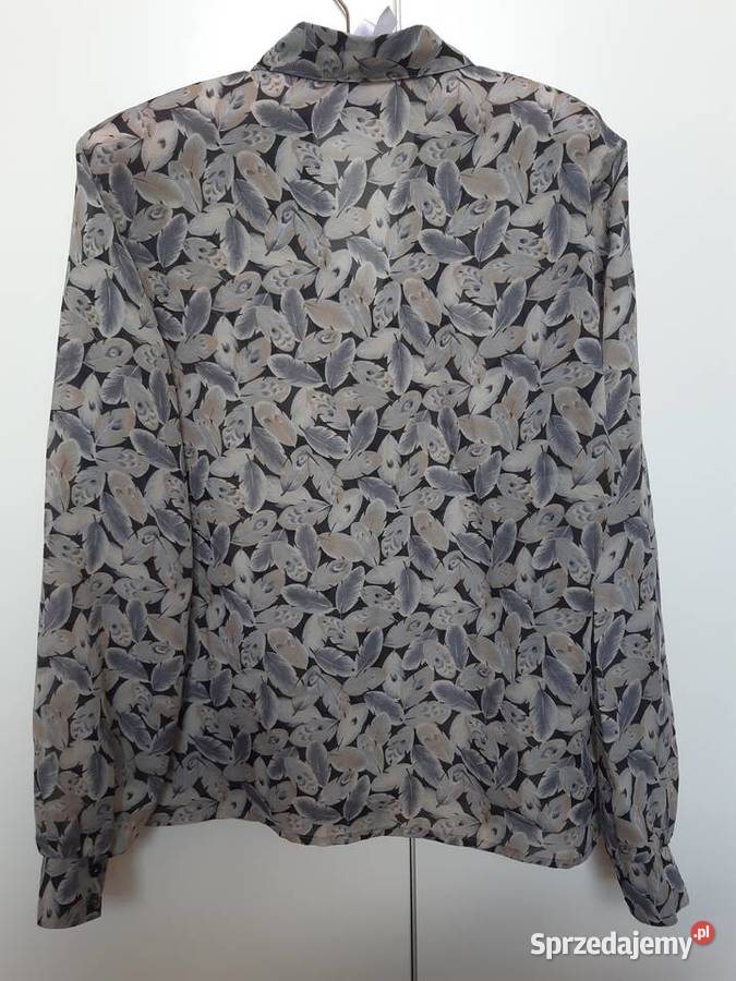 Vinted PRL Bluzka w pióra Warszawa sprzedam