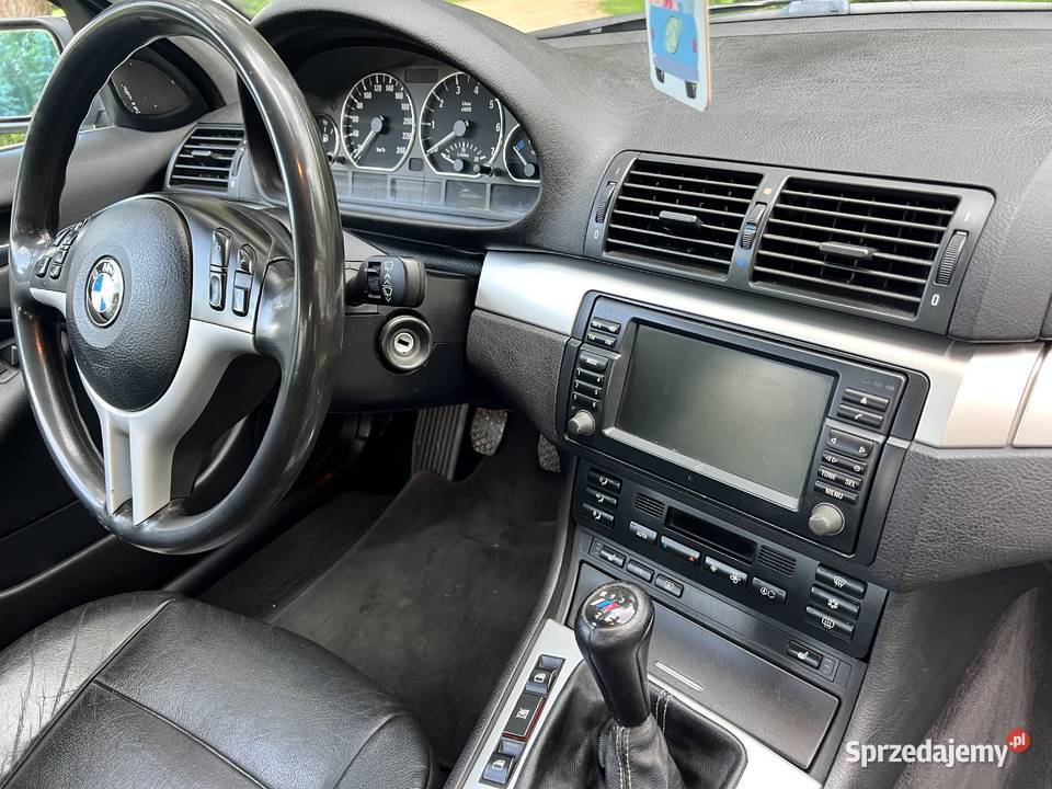 BMW e46 sedan lift 25 PBLPG manual BLACK