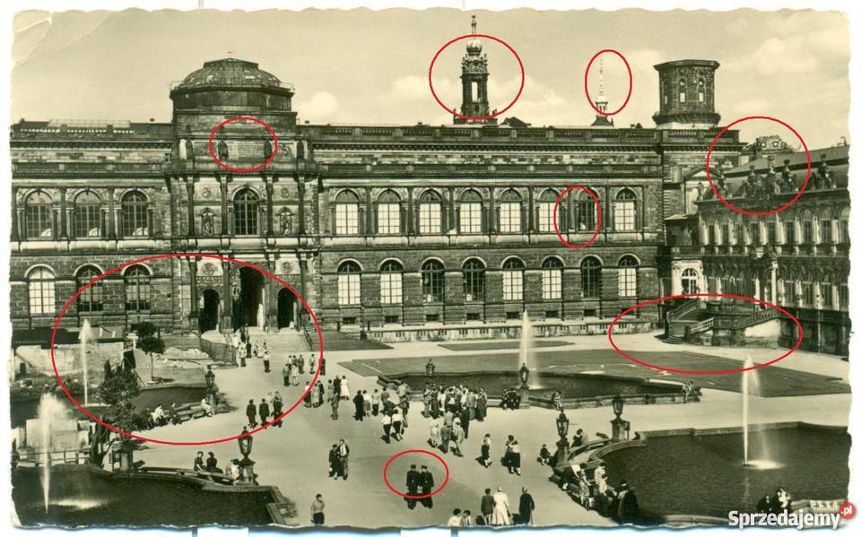 Dresden Zwinger Sempergalerie vom Zwingerhof Ostrów Wielkopolski sprzedam