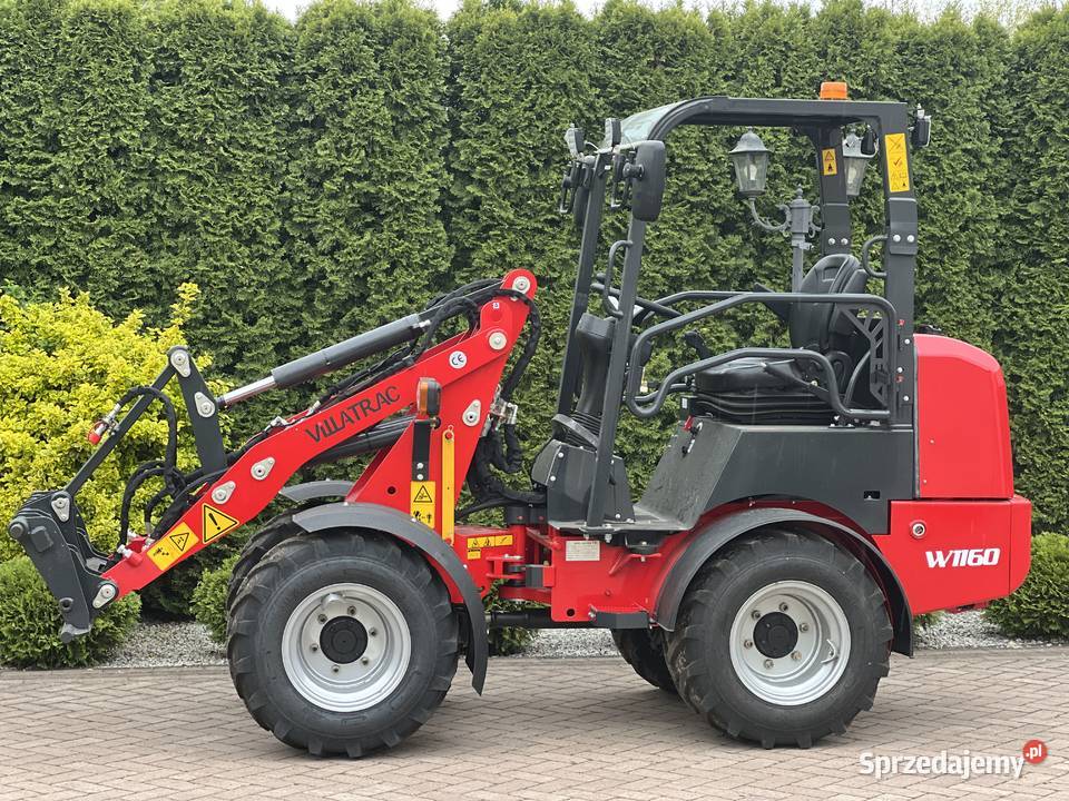 NOWA Mini ładowarka VILLATRAC W1160 z Perkins podlaskie Zambrów sprzedam