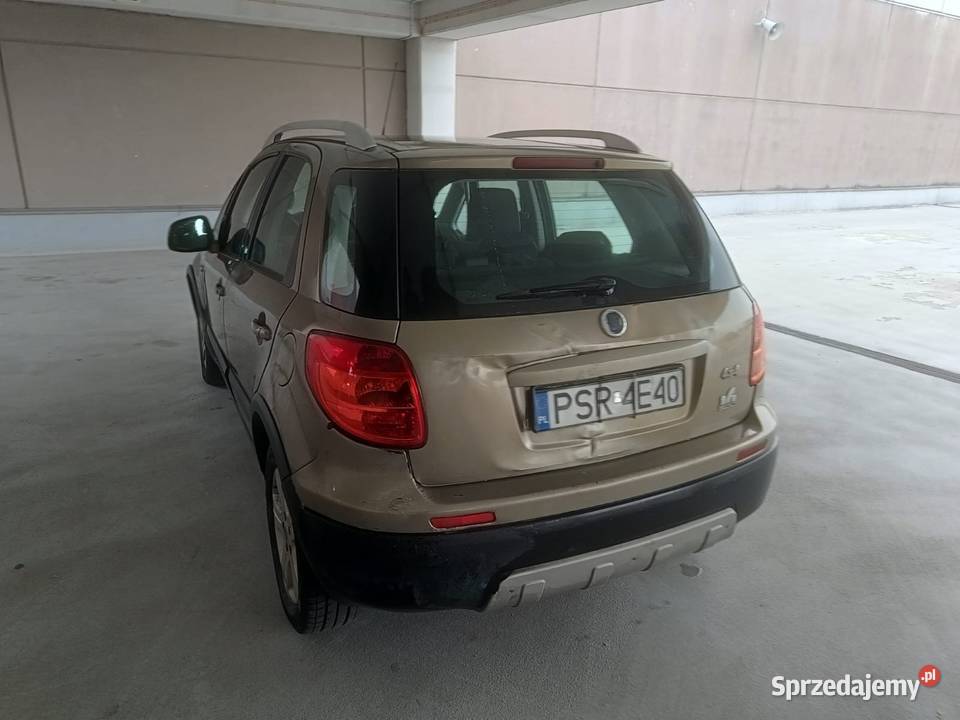 Fiat Sedici 16 LPG 4x4 idealny na zimę 1600cm3 Lublin