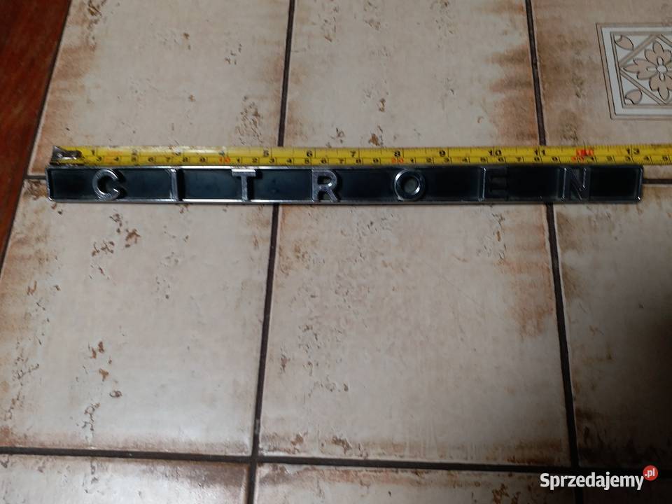 Lata 6070teEmblemat CitroenOryginał do kolekcji Gorzów Wielkopolski sprzedam