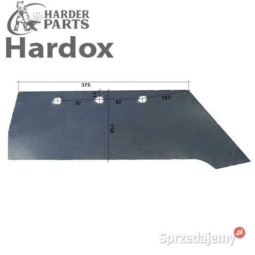 Lemiesz 300ha HARDOX 1023020569P do pługa Suwałki sprzedam
