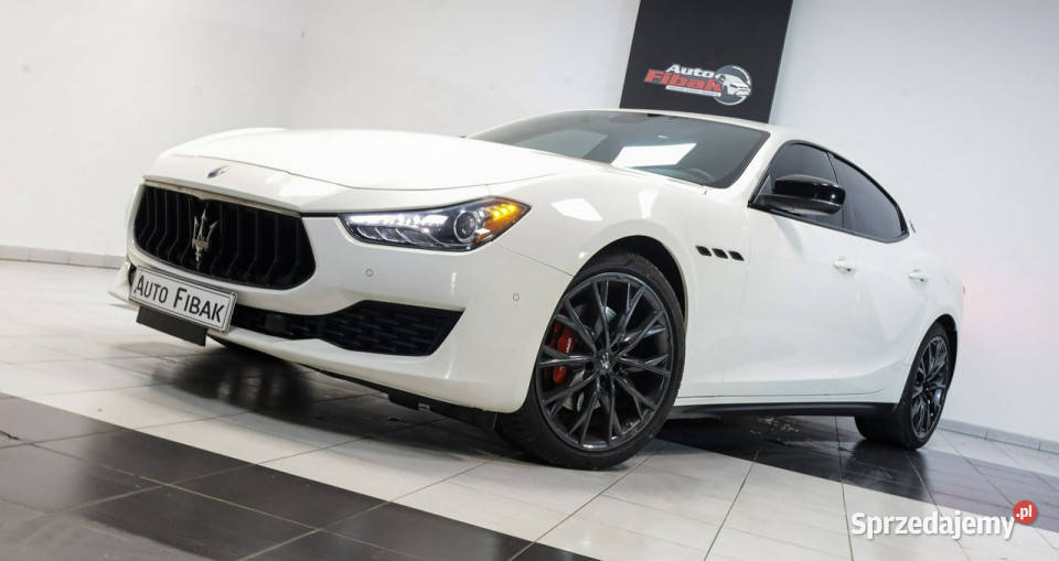 Maserati Ghibli 350AutomatSkórySzyberdachVAT23 elektryczne lusterka Konstantynów Łódzki