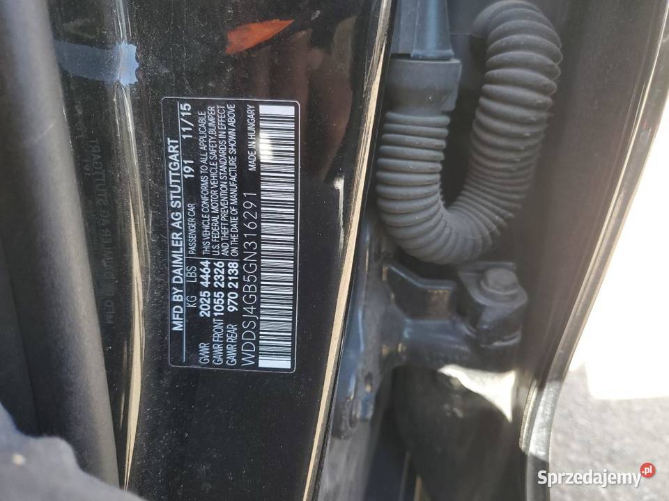 2015 MERCEDESBENZ CLA 250 4MATIC śląskie Częstochowa