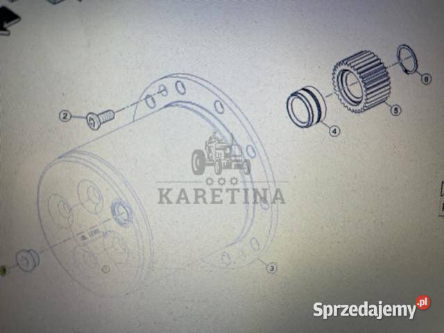 Claas AXION 810870 stage IV Zwolnica kompletna Pozostałe Jastrzębniki